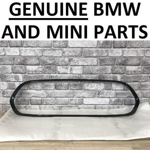 Genuine mini black front grill - mini,