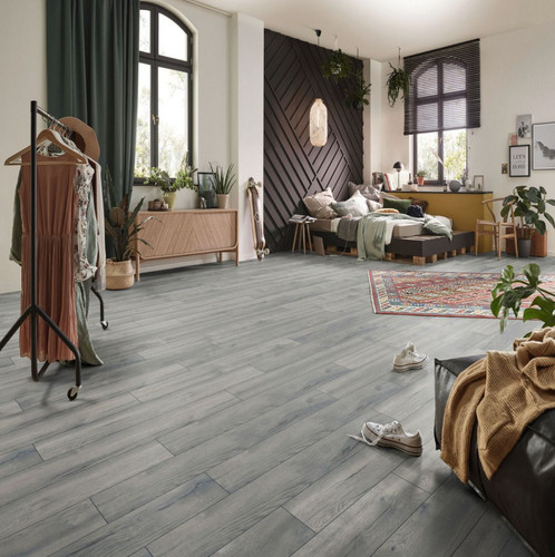 Wood effect laminate flooring - effect,
