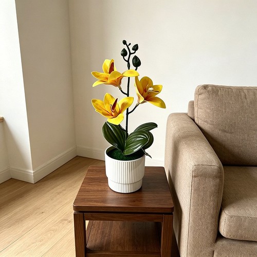 Artificial cymbidium orchid - cymbidium,