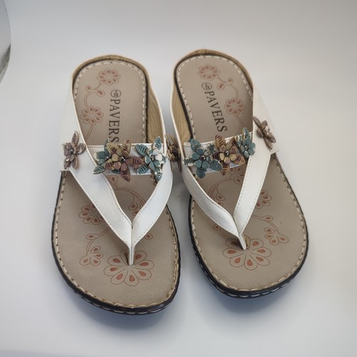 Pavers white toe post - , low
