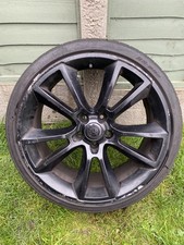 VAUXHALL VXR 19" RONAL BLACK ALLOY WHEEL ASTRA H VECTRA ZAFIRA 2
