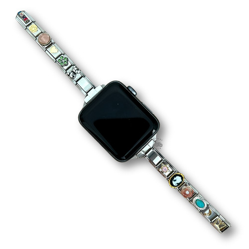 Italian charm bracelet band - italian,