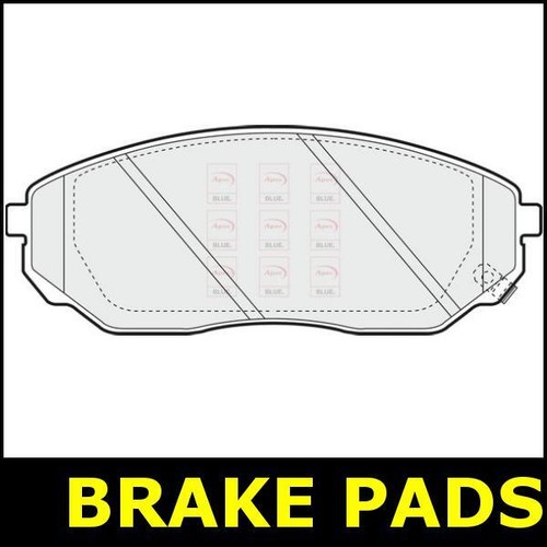 Brake pads front - brake, for