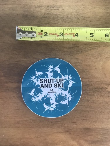 Scarpa shut and ski - ski, logo
