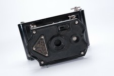 RAJAR NO6 BAKELITE FILM CAMERA. WORKING SHUTTER BUT BELLOWS LEAK LIGHT. 