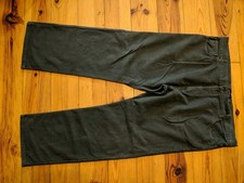 BLUE HARBOUR MARKS AND SPENCER MENS GREY MOLESKIN JEANS TROUSERS W44 L31