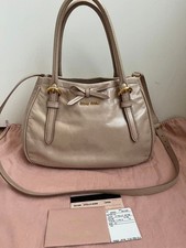 MIU MIU Vitello Shine 2WAY