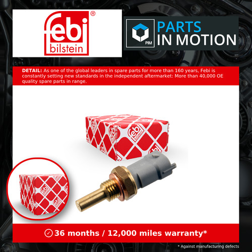 Coolant temperature sensor - temperature,