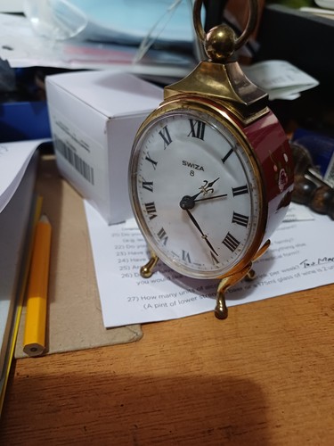 Swiza oval alarm clock - 8,