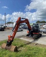 Kubota KX080-4a Digger 8.5t  2017