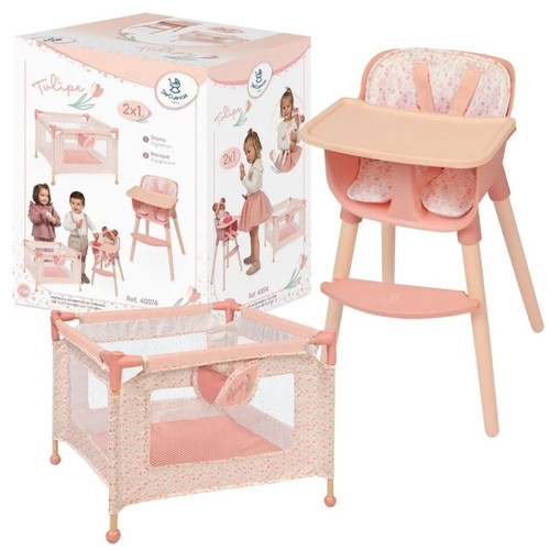 2in1 high chair and - chair, cot