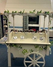 HIRE ONLY 3ft Ferris Wheel/ Sweet Cart- Ideal For Weddings/ Christening/ Parties