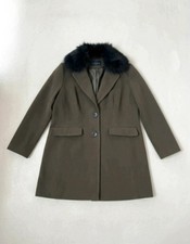 Chic Olive Green Faux Fur