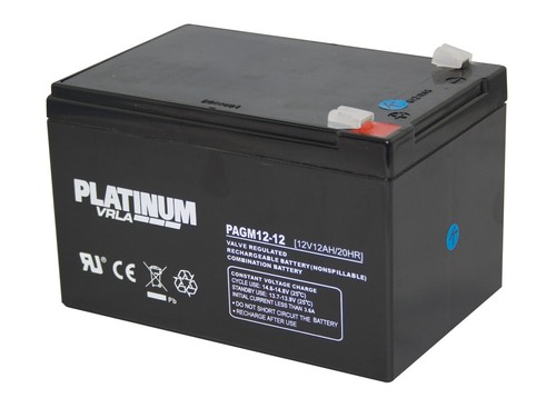 Platinum 12v 12ah battery - 12v,