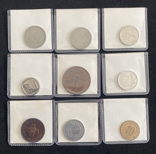 Various world coins - x,