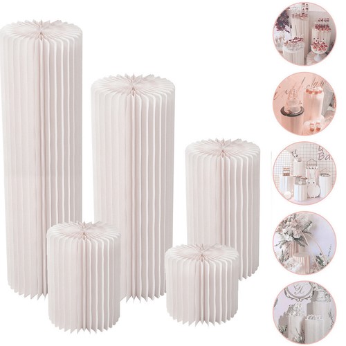 Paper plinth holder flowers - paper,