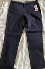 Mens TU Navy Straight Leg