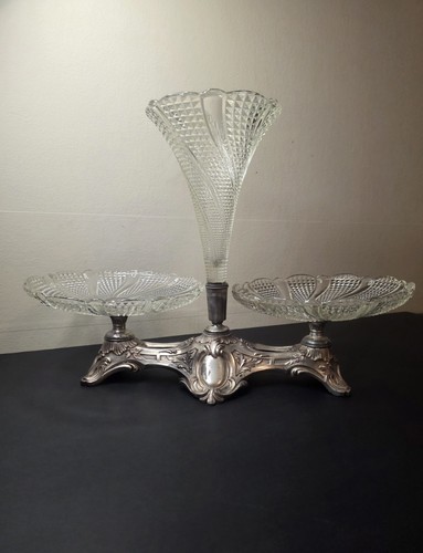 Antique silver plated - silver, pressed