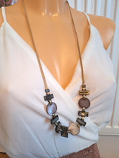 Dyrberg Kern Necklace Beige