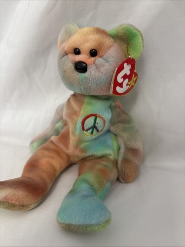 Beanie babies peace - ty, bear
