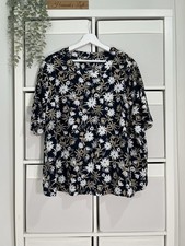 M&S Ladies 100% Tunic Top Size