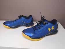 Under Armour Curry 1 Low Blue & Yellow Dub Nation Size 9 Anafoam