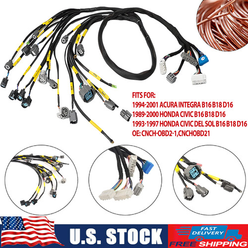 Tucked engine wiring harness - wiring,
