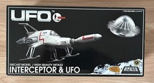 UFO (Gerry Anderson) - Box of 2 Replica Interceptor & UFO - Metal - AOSHIMA