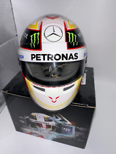 Sir Lewis Hamilton signed 2015 Mercedes-AMG Petronas F1 Team Official 1:2 Helmet