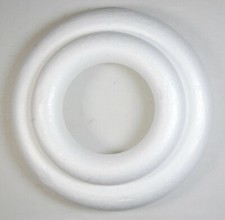 Polystyrene Florist Wreath Rings - Wedding Decor - Various Sizes - Styrofoam
