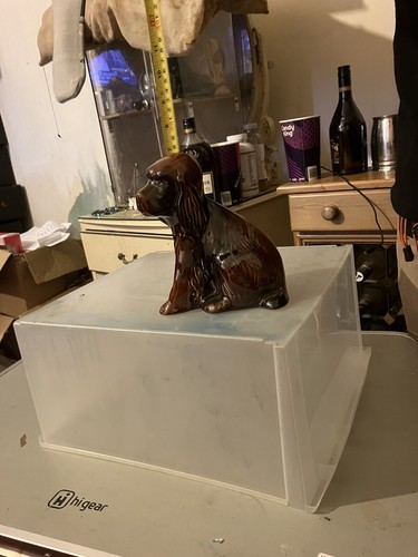 Arthur wood pottery dog - pottery, money