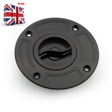 4holes CNC Black Fuel Gas Cap
