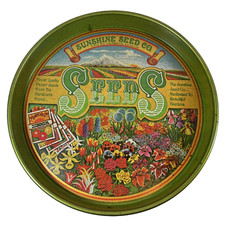 Vintage Sunshine Seed Co Metal