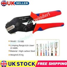 SN-68B Crimper Servo JST Molex Deutsch Pin 0.25-1.5mm 23-16 AWG Crimp Plier Tool