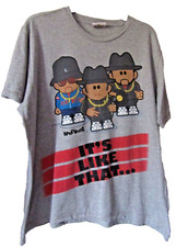 Weenicons It's Like That..And That's The Way It Is! Grey T-Shirt Size XL Run DMC
