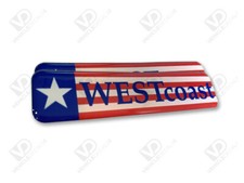 COMPATIBLE WITH SAXO WESTCOAST WEST COAST DOOR BADGES PAIR DOMED RESIN