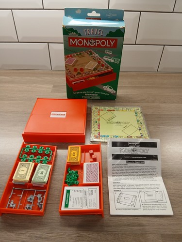 Travel monopoly waddingtons - monopoly,,
