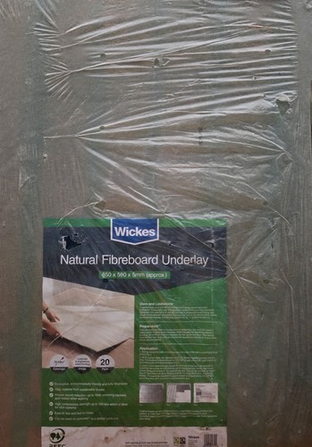 Wickes 5mm wood fibre underlay - wickes,