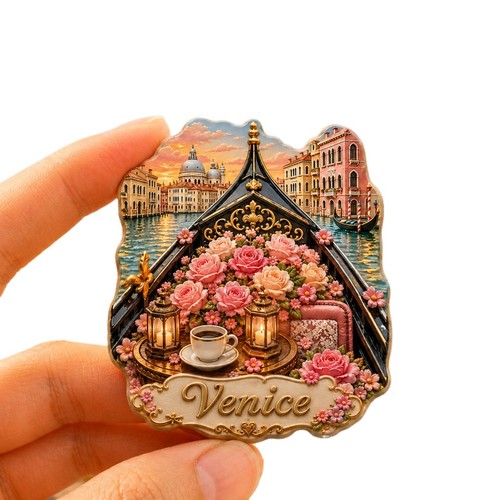 Venice gondola flower boat - gondola,