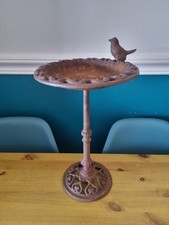 Vintage Cast Iron Bird Feeder
