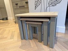 Nest of Tables 3 Solid Oak