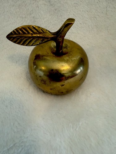 Brass apple shaped - apple,