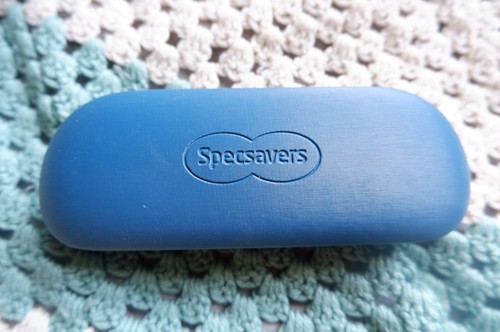 Blue specsavers glasses - specsavers, case