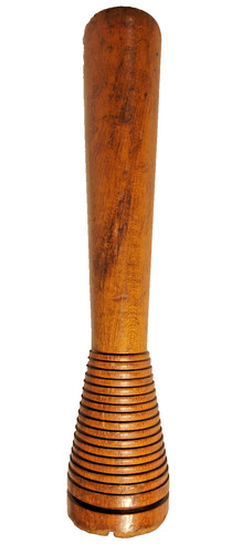 Antique wooden bobbin textile - wooden,