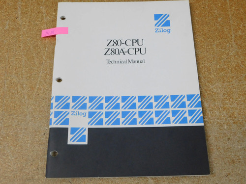 Zilog z80 cpu - z80-cpu, vintage