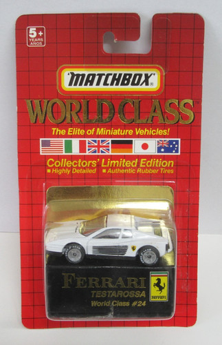 Matchbox ferrari testarossa - testarossa,