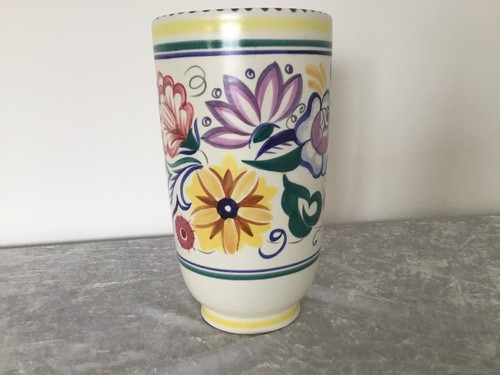 Poole pottery vase circa - -,
