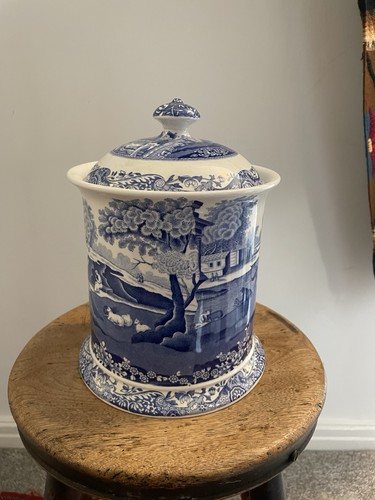 Vintage spode blue italian - vintage,