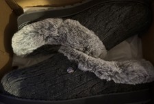 Charcoal Cable Knit Sweater