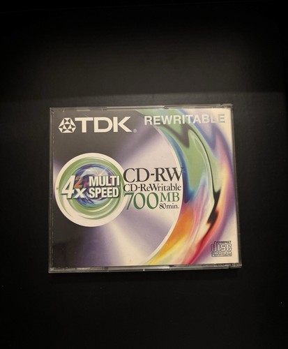 Tdk rewritable rw 700mb - tdk,